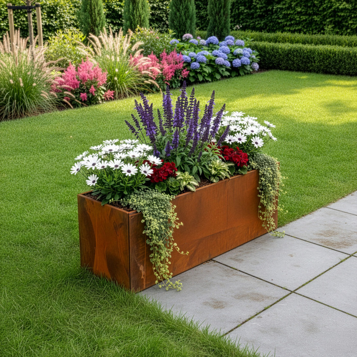 HORTUS højbed corten 120 x 40 x 40 cm